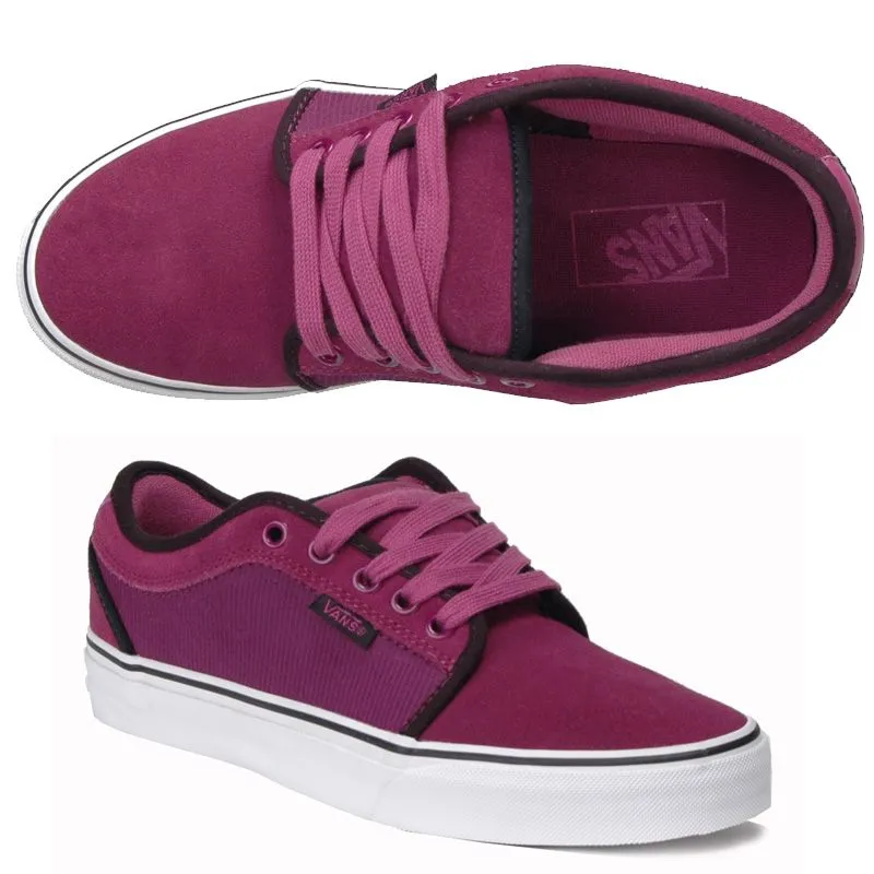 Vans Womens Chukka Low Purple/Black | Snowboards, Skateboards, Skate ...