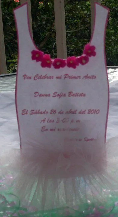 Variedad de tarjetas de invitacion para cumpleaños de ballet, espero ...