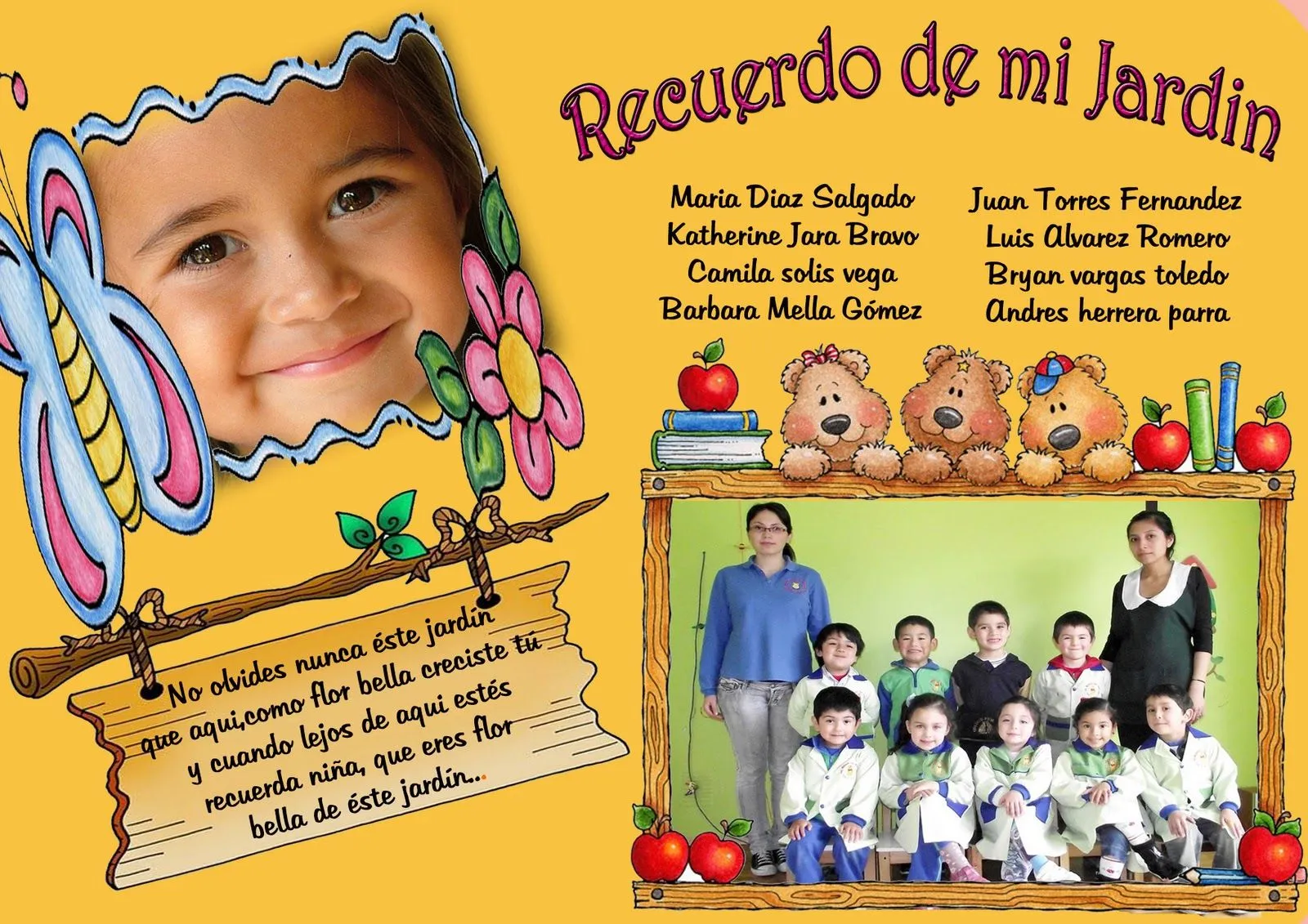 La Varita Mágica: Recuerdos para licenciaturas de kinder y jardín