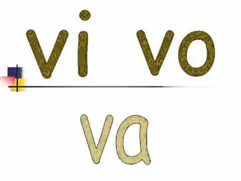 va ve vi vo vu - YouTube