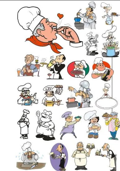 Vector - Cocinero - Cook | Images Vector - vectores gratis