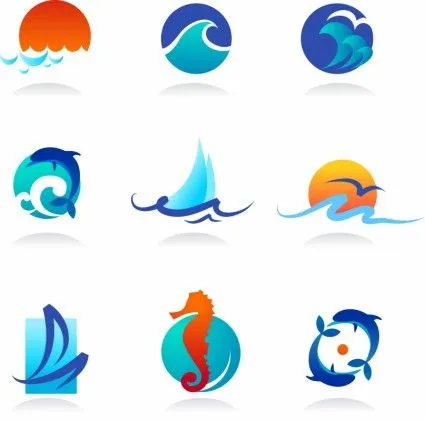 Vector De Dibujos Animados Dibujo De Olas-dibujos Animados Del ...