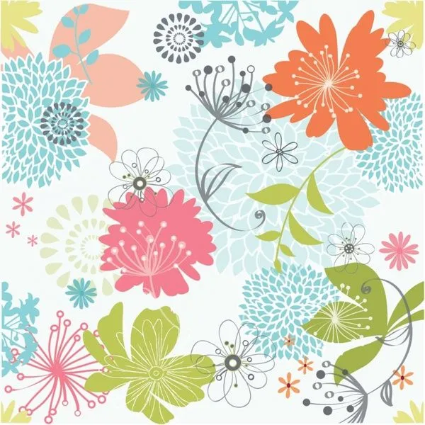 Vector floral pattern Free vector for free download (about 1275 ...