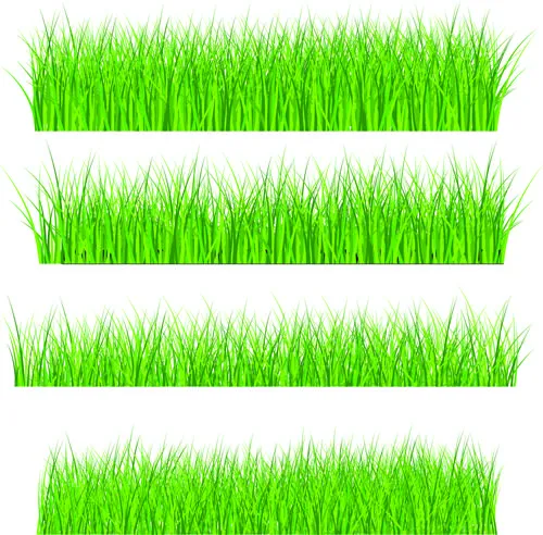 Vector Green Grass Elements set 08 - Vector Plant free download