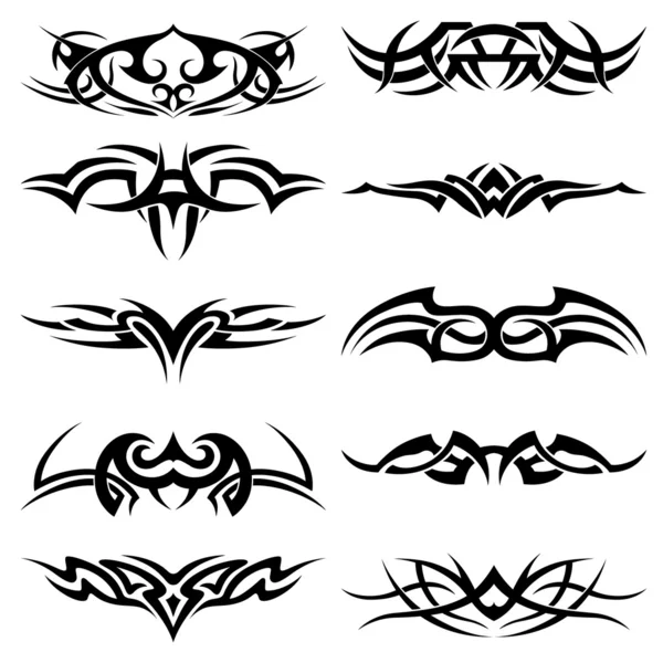 Vector pack tatuaje tribal — Vector stock © flanker-d #4592246