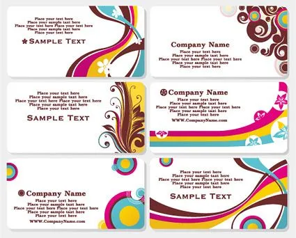 Vector de plantilla de tarjeta de presentación de moda Free Download