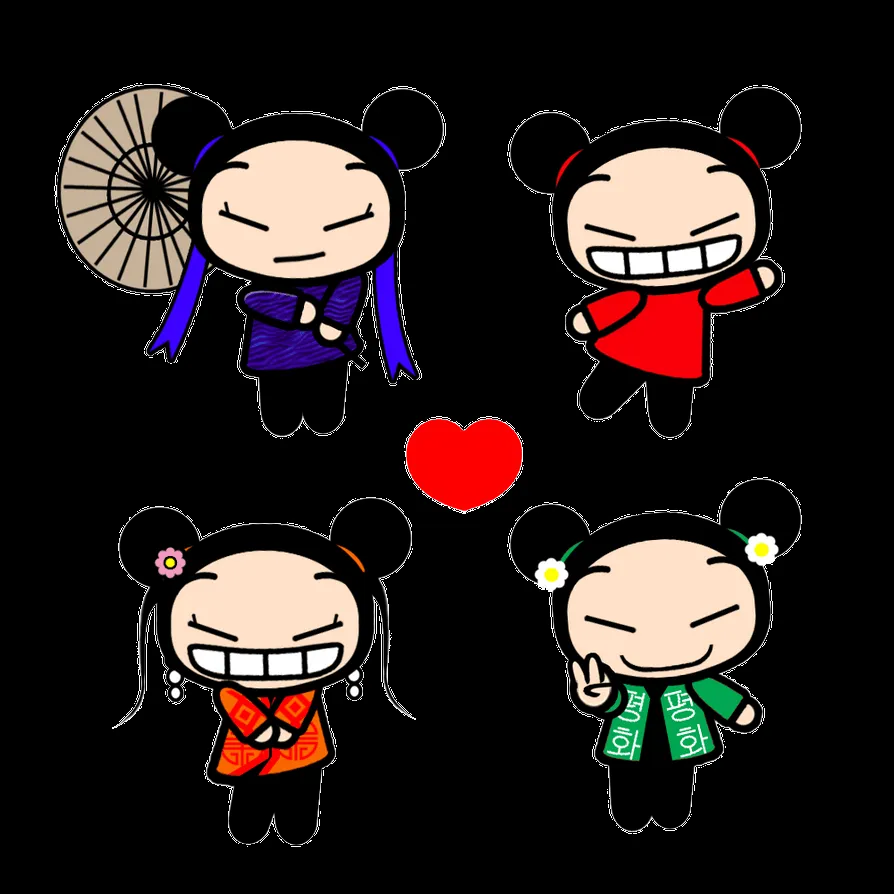 Pucca vector - Imagui