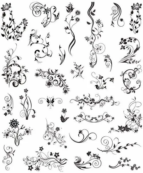 Vector Vintage Ornamental Design Elements Vector misc - Free ...