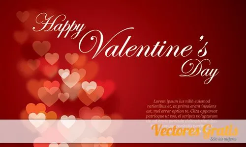 Flyer para el día del amor y de la amistad en vector | Vectores Gratis