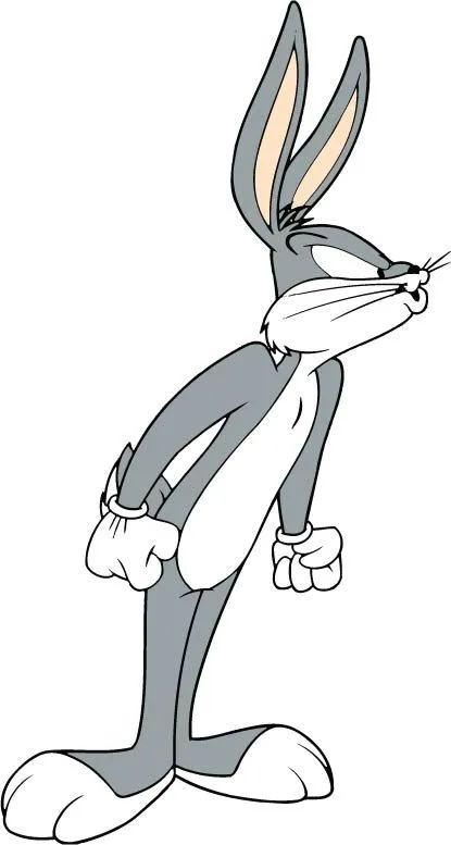 Bugs Bunny. Dibujos para colorear. Gifs animados.