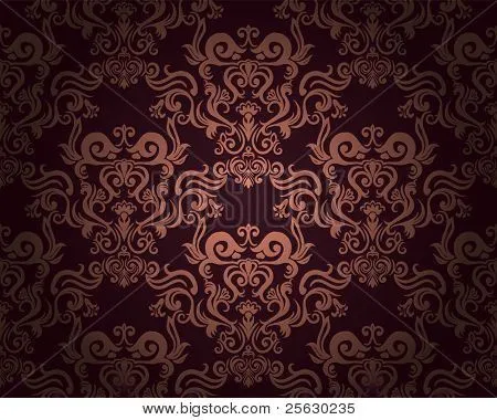 Vectores y fotos en stock de Damasco patrón transparente sobre ...