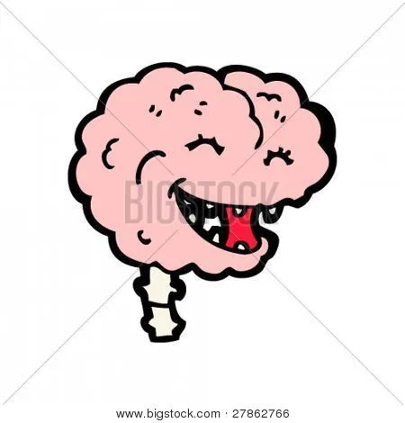 Vectores y fotos en stock de dibujos animados de cerebro riendo ...