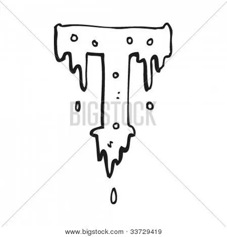 Vectores y fotos en stock de dibujos animados de halloween letra t ...