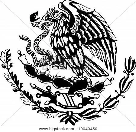 Vectores y fotos en stock de Escudo mexicano estilo tallado | Bigstock