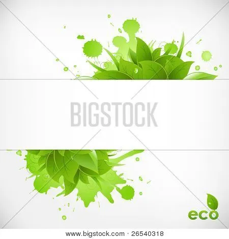 Vectores y fotos en stock de Fondo ecológico, Vector Illustration ...