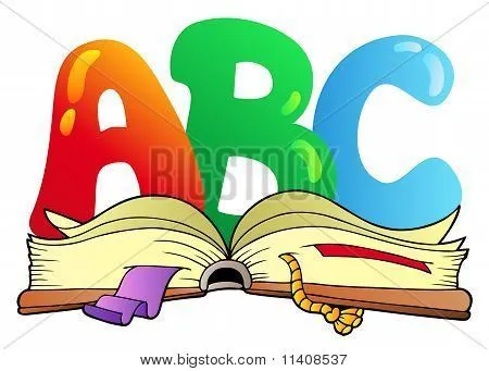 Vectores y fotos en stock de Letras de Abc de dibujos animados con ...