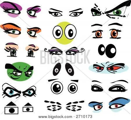 Vectores y fotos en stock de Ojos, Vector | Bigstock