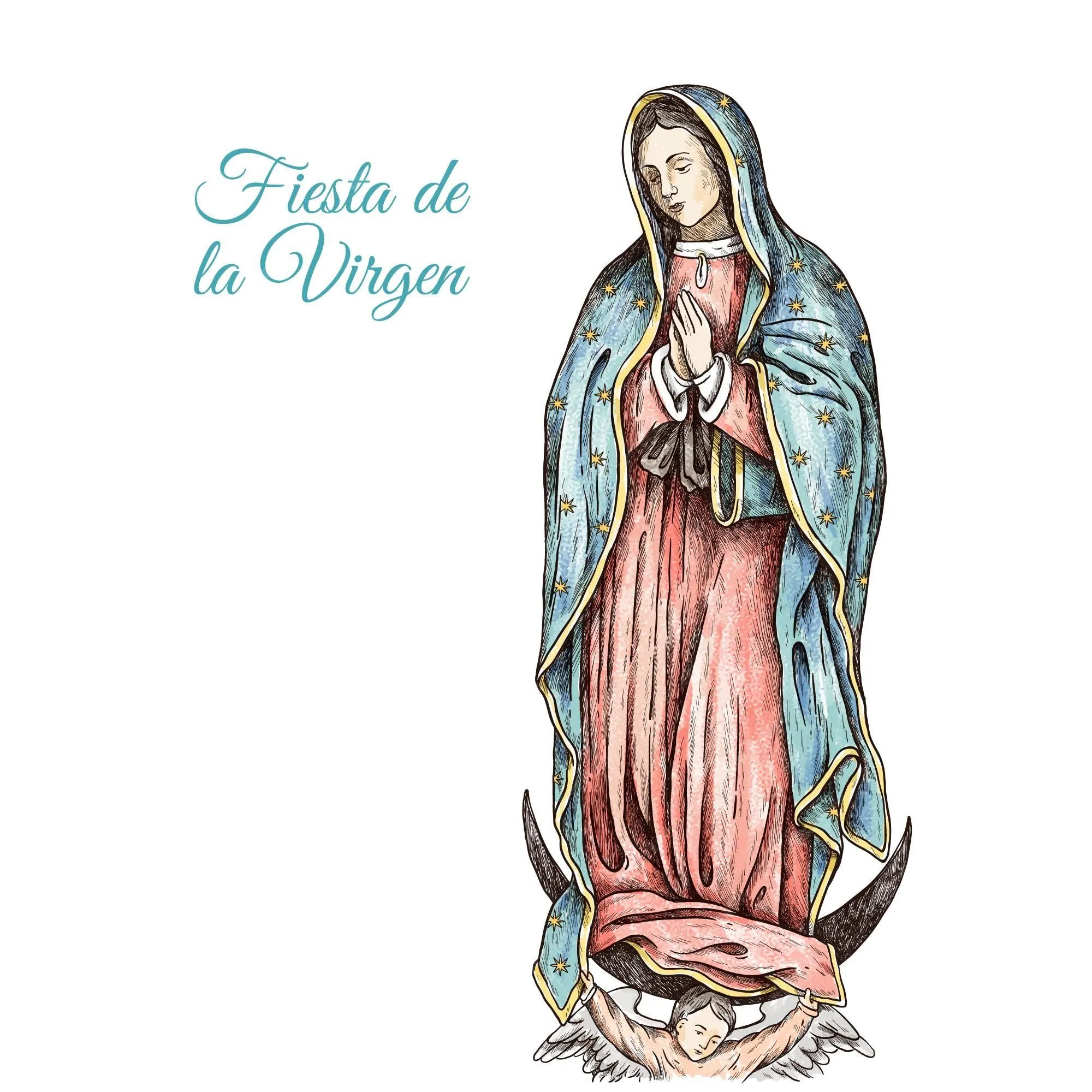 Vectores e ilustraciones de Virgen guadalupe mexico para descargar gratis |  Freepik