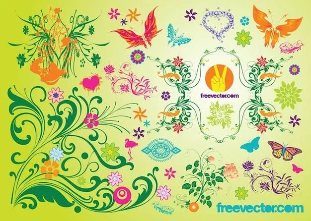 vectores de la primavera | Descargar Vectores gratis