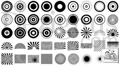 Vectores d e rayos y círculos (Vector Raylights) | Recursos 2D.com