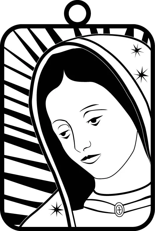 Vectores de la Virgen de Guadalupe - Imagui