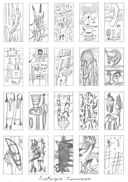 Veinte dibujos para veinte ideas, (Twenty drawings for twenty ...