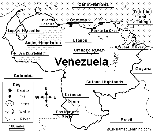 Venezuela - EnchantedLearning.