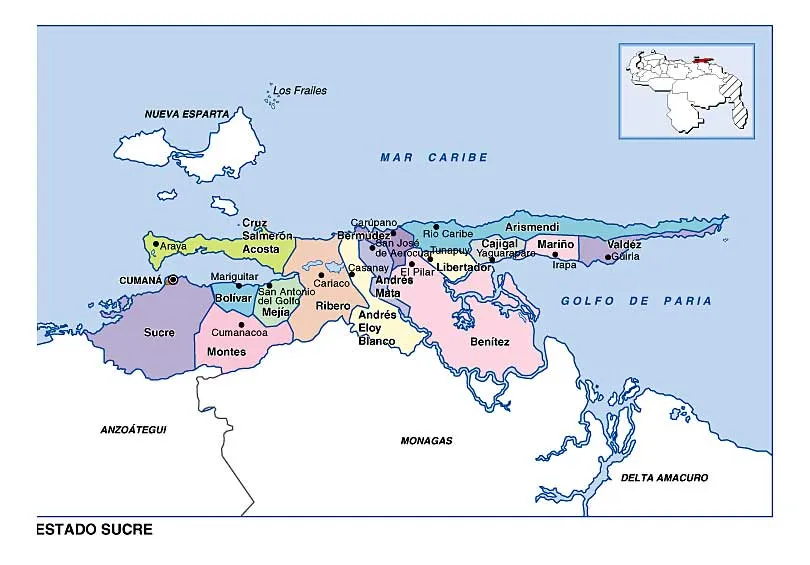 Venezuela en Mapas - TUSMETROS.COM