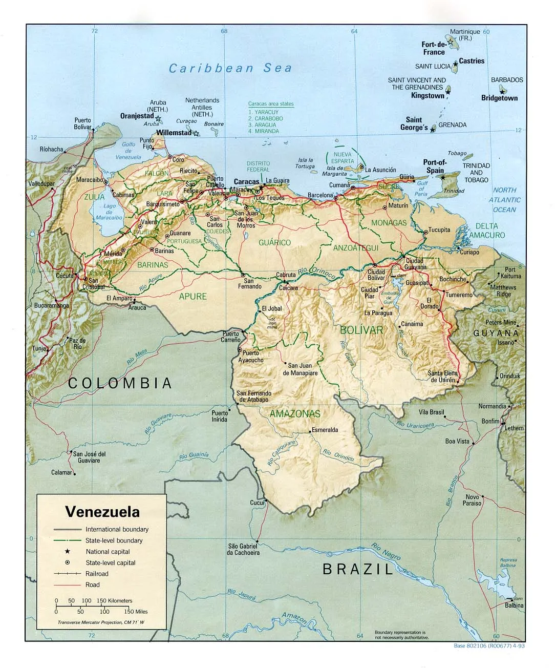 Venezuela Maps - Perry-Castañeda Map Collection - UT Library Online