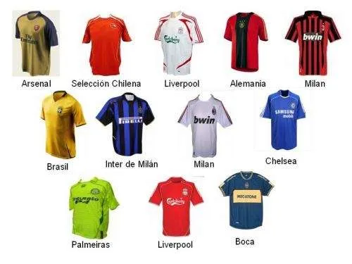 VENTA DE CAMISETAS DE FUTBOL (REPLICAS DE EQUIPOS INTERNACIONALES ...