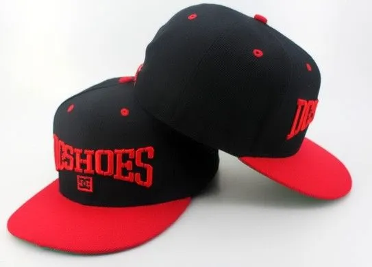 Venta Al Por Mayor El Envío Libre 2013 Rojo Negro Dc Snapback ...