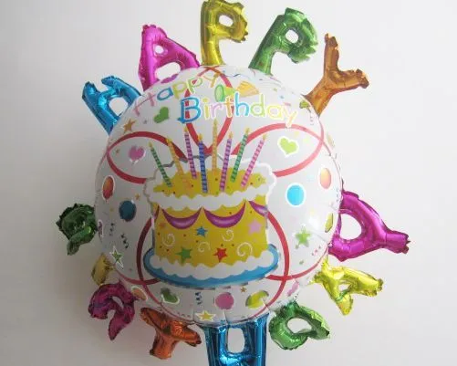 Venta Al Por Mayor Feliz Cumpleaños Diseño De Aluminio Globos Para ...