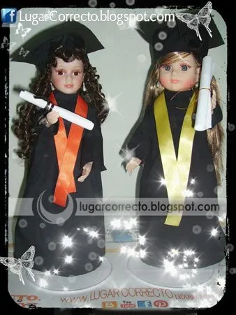 Venta de Muñecas de Graduación .... Muñecas de Porcelana y vinil vinyl porcenalizado .... +info en www.lugarCORRECTO.blogspot.mx .... venta en todo México y el mundo