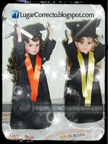 Venta de Muñecas de Graduación .... Muñecas de Porcelana y vinil vinyl porcenalizado .... +info en www.lugarCORRECTO.blogspot.mx .... venta en todo México y el mundo