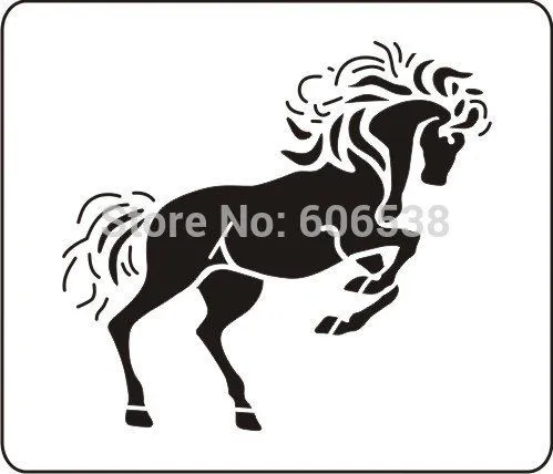 Venta al por mayor stencil caballo-Compre stencil caballo lotes ...