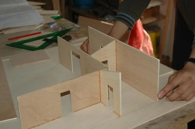 La Ventana » Artículos » Maqueta de una casa griega