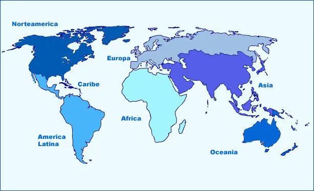Mapa del mundo Mapa del mundo