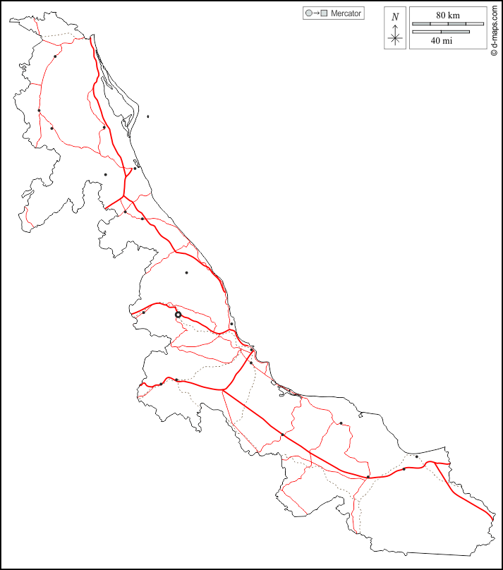 Veracruz: Mapa gratuito, mapa mudo gratuito, mapa en blanco ...