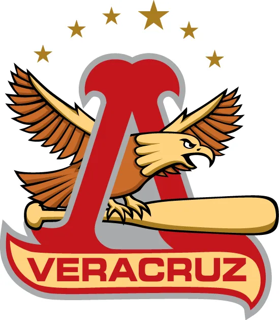 Veracruz Rojos del Águila Primary Logo - Liga Mexicana de Béisbol ...