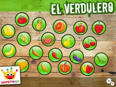 El Verdulero - Puzzles para Pintar y Colorear - Juegos para Niños ...