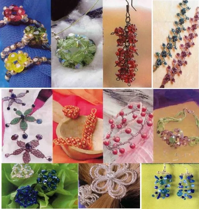 VEROMOROZ - curso para crear bijuterie con mostacillas y cuentas