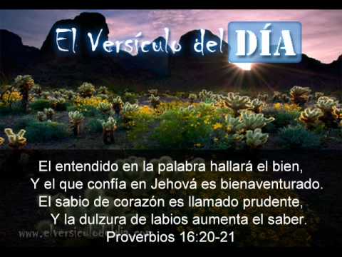 El versiculo del dia .com - Proverbios 16 v20-