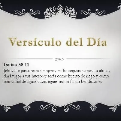 Versiculo del dia | ISHA