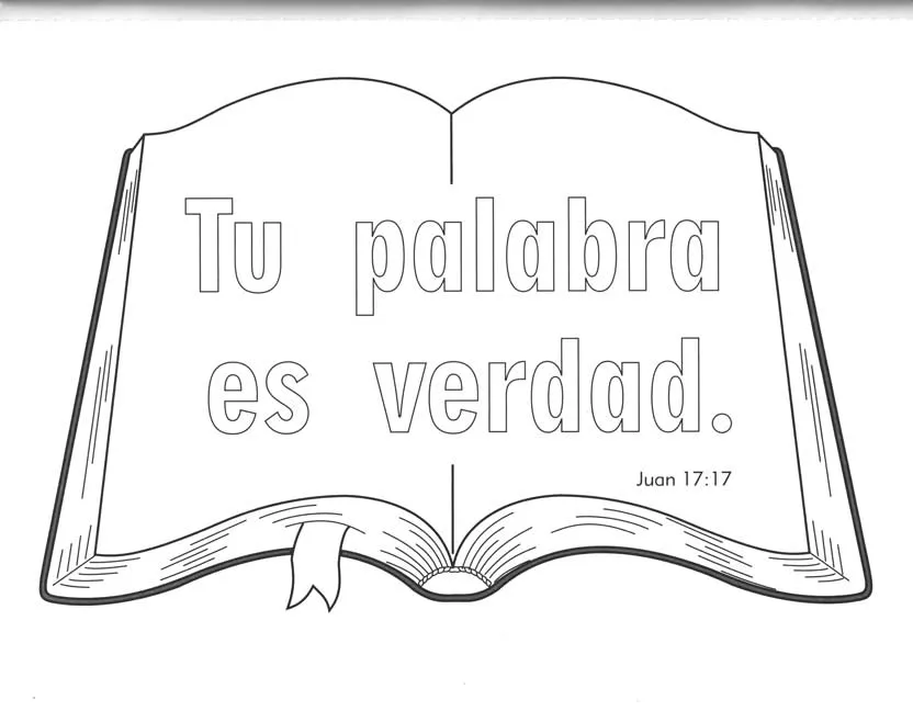 Versículos de la Biblia para colorear - libro uno [Bible Verses to Color]