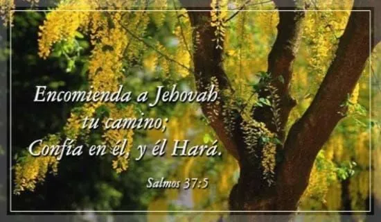 Versos de la Biblia, Salmos 37:5 - Free Christian Ecards, Greeting ...