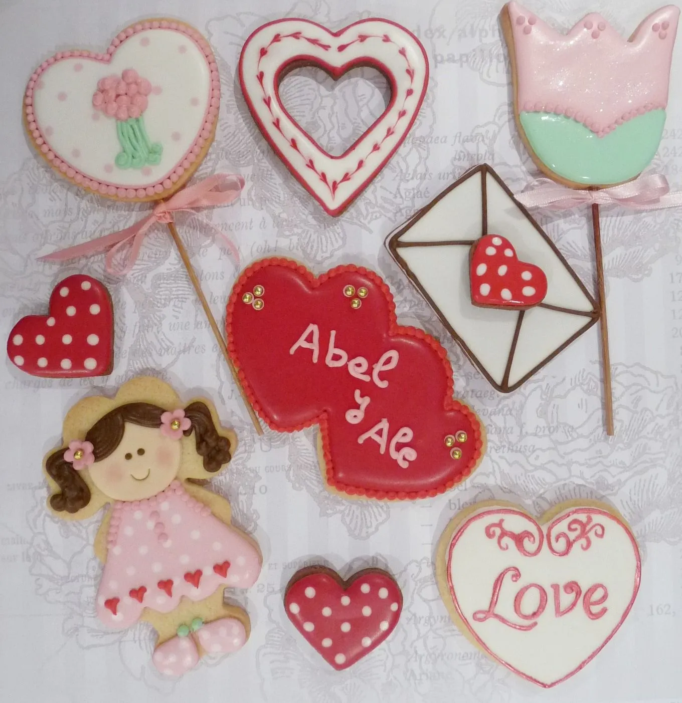 VERY NICE GALLETAS: Curso Galletas San Valentín