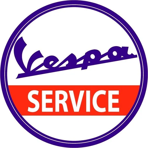 Vespa service Vector logo - Free vector for free download