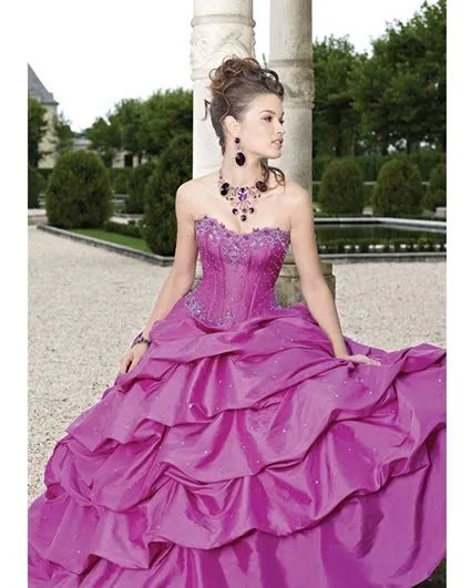 Vestido de 15 años - Color Violeta : Vestidos para tu fiesta