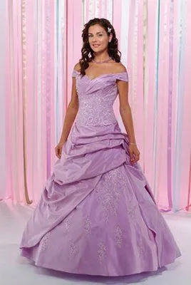 Vestido de 15 años - Color Violeta Claro : Vestidos para tu fiesta