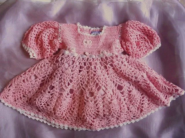 Vestido Croche Bebê-Primavera | Flickr - Photo Sharing!